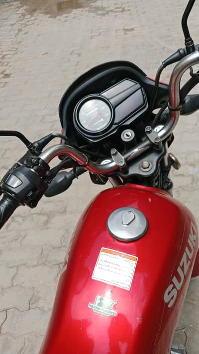 Sazuki GD 110 | total genuine | ceil pack | red color