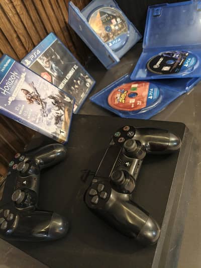 PS4 smart 1tb storage (free games)