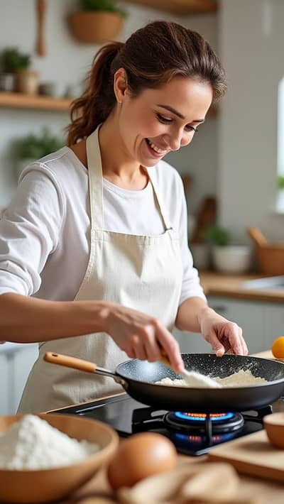 lady cook required