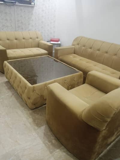 Sofa Set with Table for sale