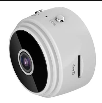 mini WiFi camera A9 one touch rechargeable black abs