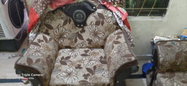 comfortable  used sofa  good condition  and will be well maintained