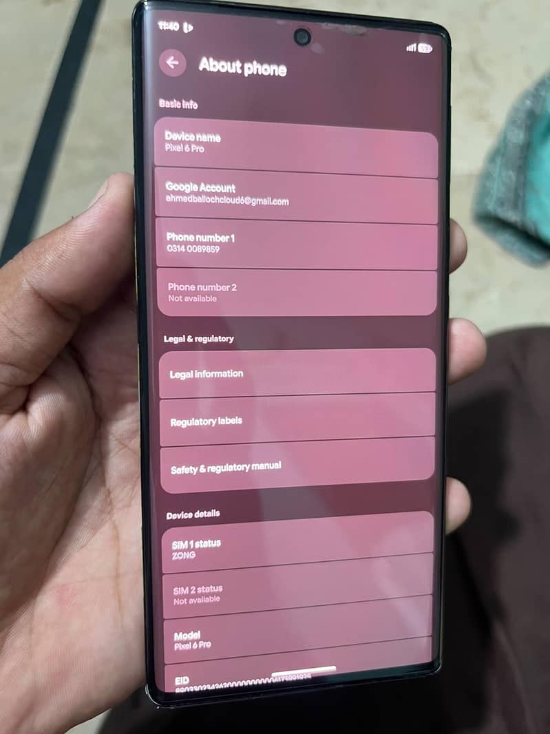 Google Pixel 6 Pro 3