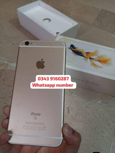 iphone 6s plus pta approved 128gb good condition