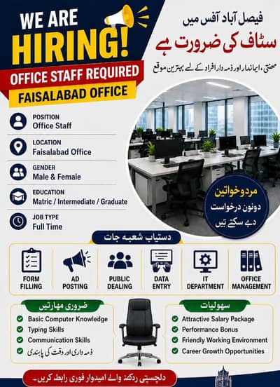 We Are Hiring Needed Person