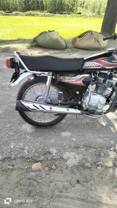 honda cg 125 2024 or bike number bhi lga howa ha seal pack engine