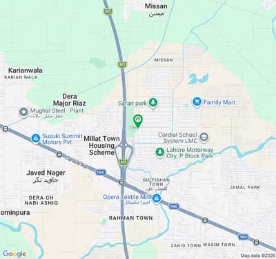 Lahore Motorway City Residential Plot Sized 5 Marla For sale