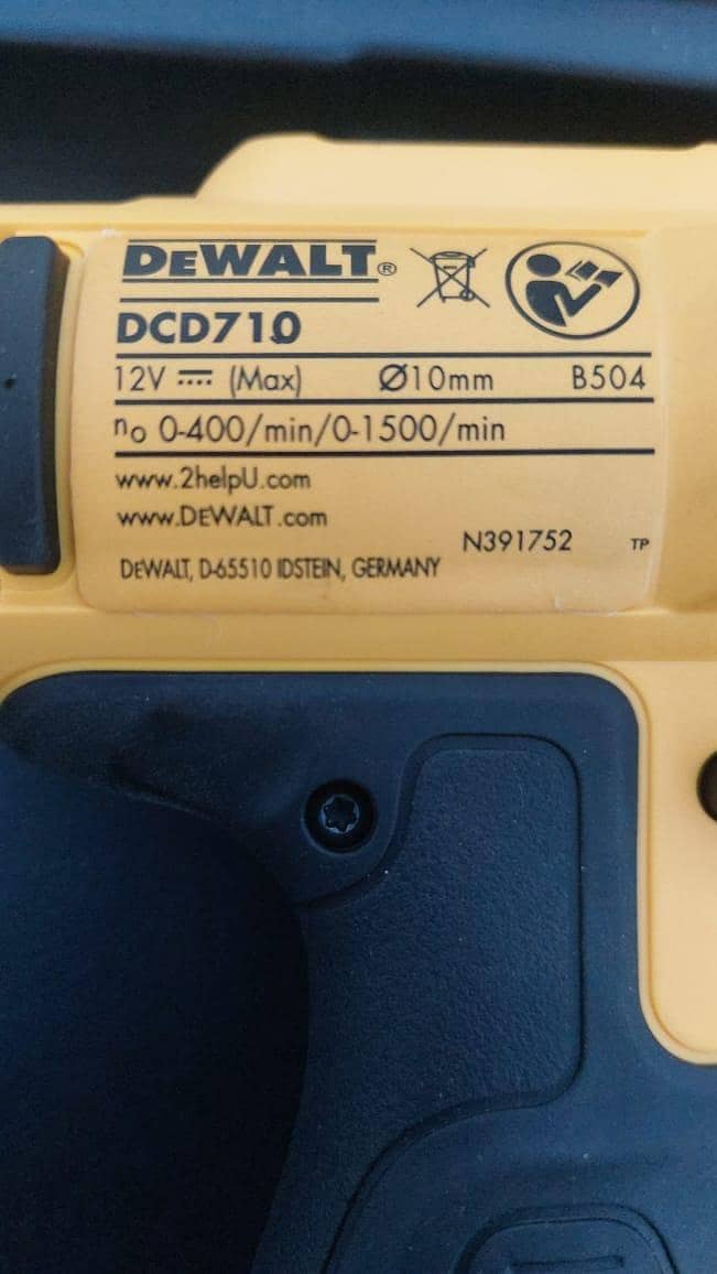 DeWalt Machine 2