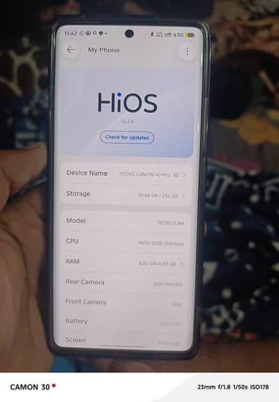 Tecno CAMON 40 Pro