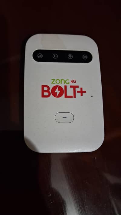 Zong Bolt+ 4G  Device