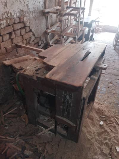 wooden machine