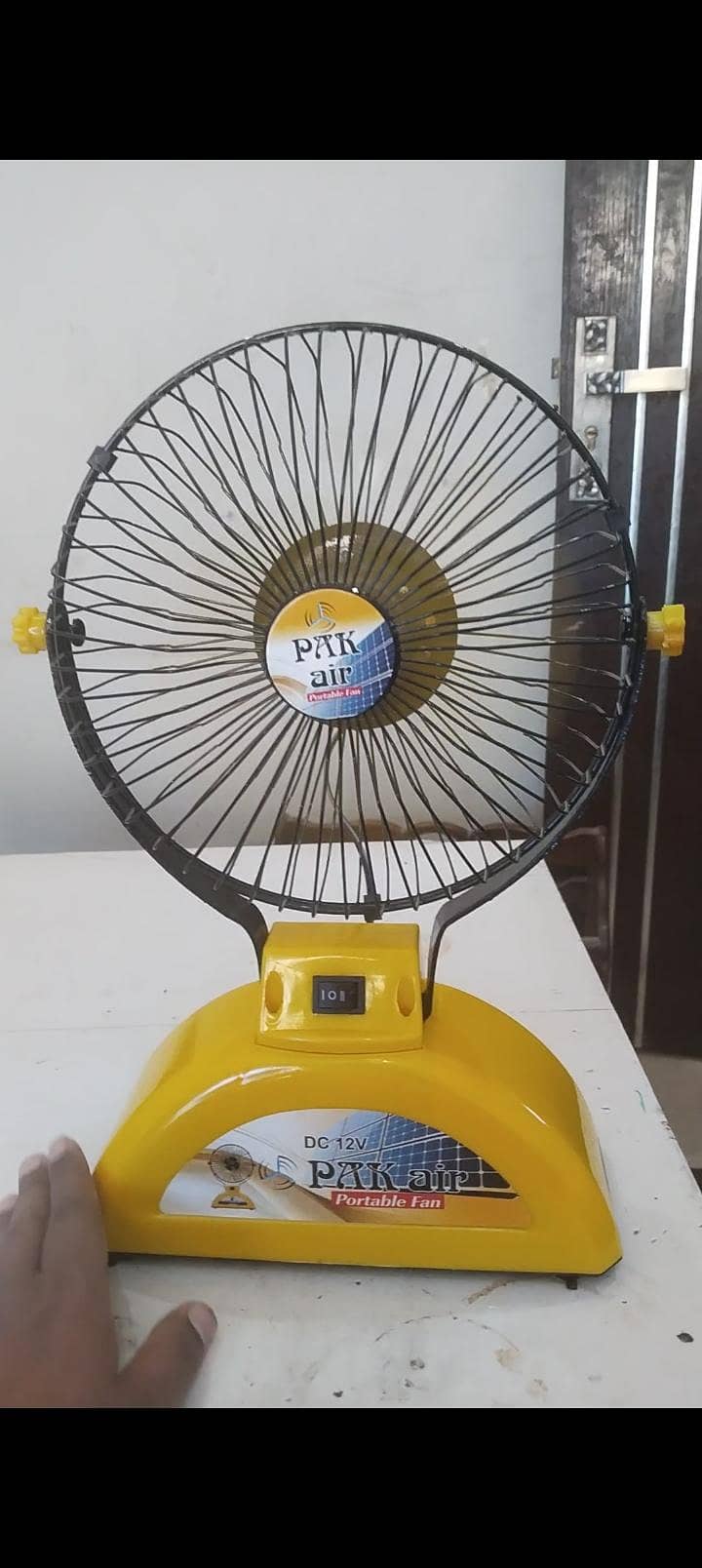 Automatic charging fan 1