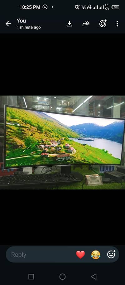 gaming led 34 inch IPS with original bass