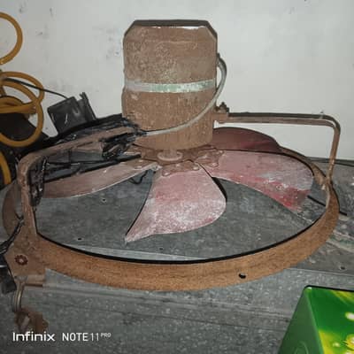 Air Cooler Accesories including its fan with copper motor and 3 khasen