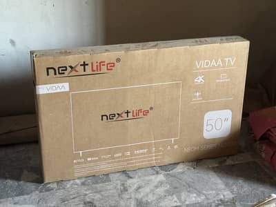 Led tv 50inch box pack 4k