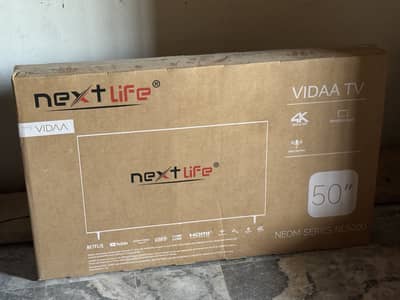 Led tv 50inch box pack 4k