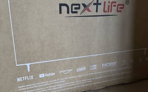 Led tv 50inch box pack 4k