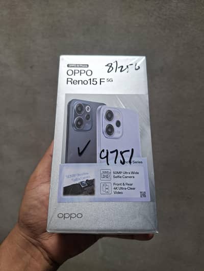 OPPO Reno 15F (8+8/256) Just box open,,,,03221781446