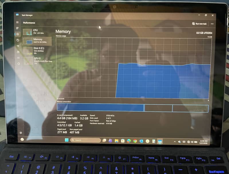 Microsoft Surface Pro 7 Generation 10th 2