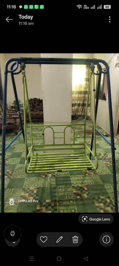 children swing jola 10/10  ,8 month used in new condition