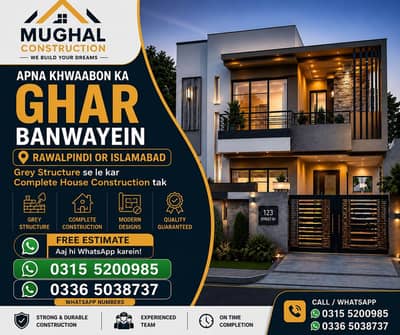 All Construction Work Rawalpindi Islamabad