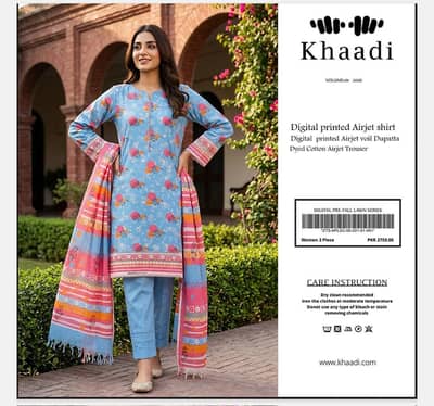 KHAADI – Premium Digital Printed Summer Collection