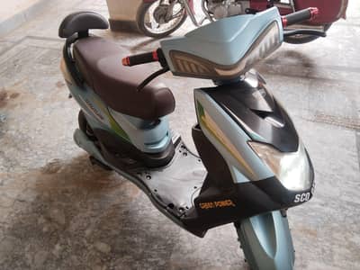 Yj future electric Scooty