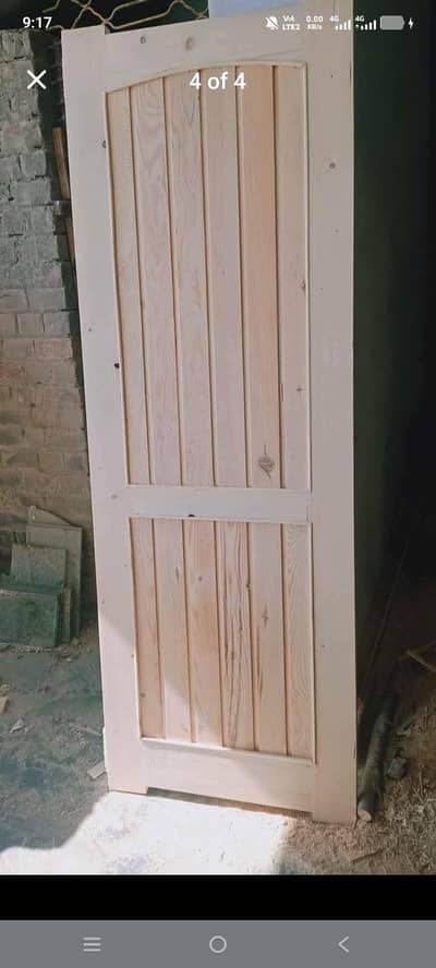 new wood doors 650 rupy  ft imported wood