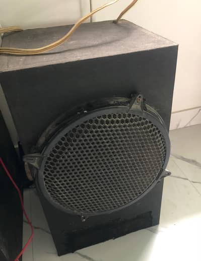 Amplifier & woofer 12 inches