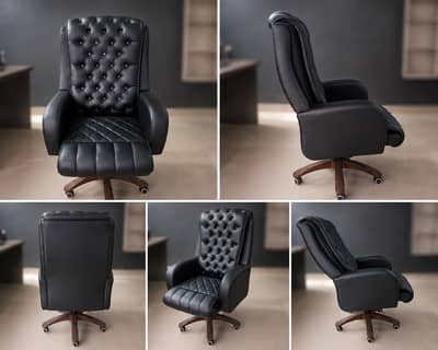 Luxury Executive Office Chair | 9/10 Condition | Premium Leather
