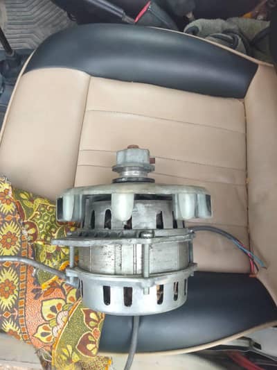 Washing masheen motor with files condition is new