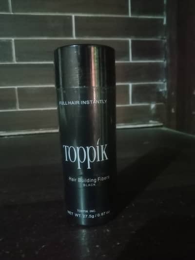 Original Toppik Hair Building Fibers Black 27.5g - Sealed