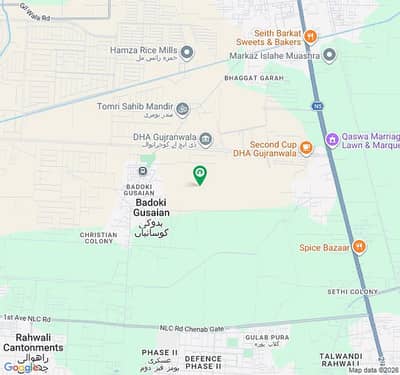 DHA Gujranwala near to GT road sector E kanal plot for sale