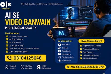 AI Video Creation Services Available