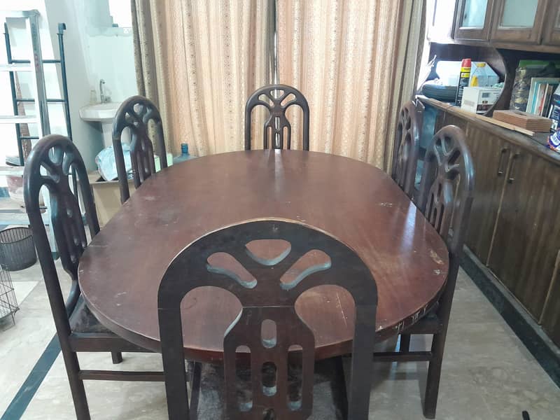 6 seater Dining table 2