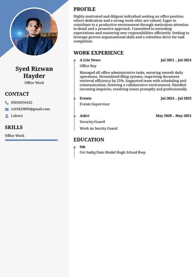 Need job