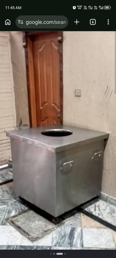 mobile tandoor Sirf 2 din istmal Huwa ha