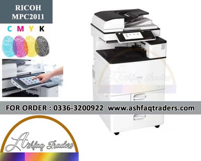 Ricoh MPC 2011 Refurbished Color Photocopier | A3 Color Print Scan