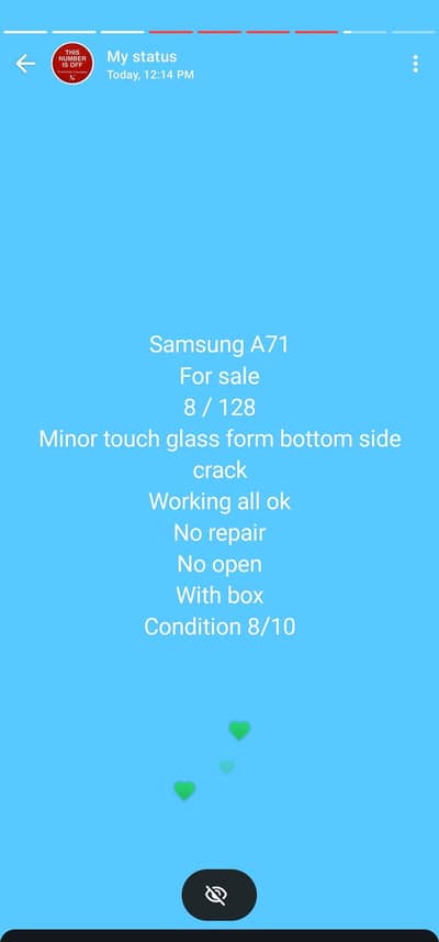 Samsung Mobile A71