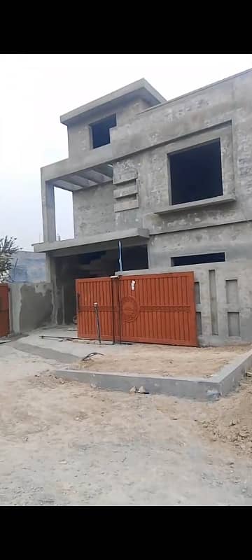 7 Marla Grey Structure House. For Sale in Multi Gardens MPCHS Block E B-17- Islamabad