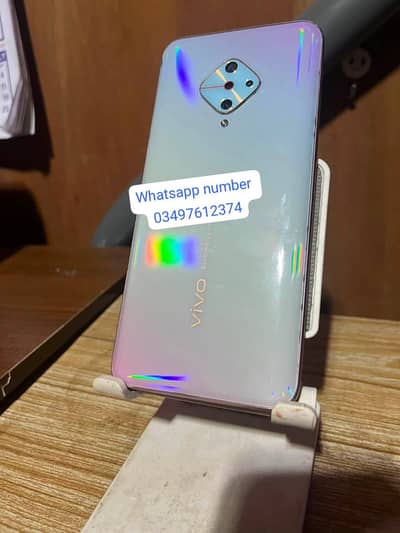 Vivo S1 Pro 6GB 128GB full box argent for sale