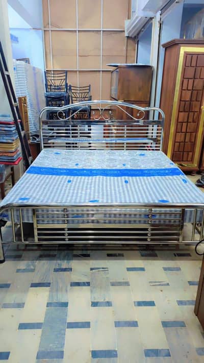 steel beds king size