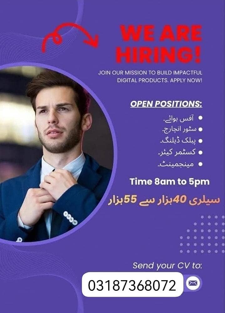 Staff Required 0