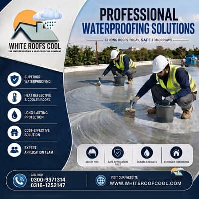 Complete Waterproofing Solutions for Homes, Buildings & Industries