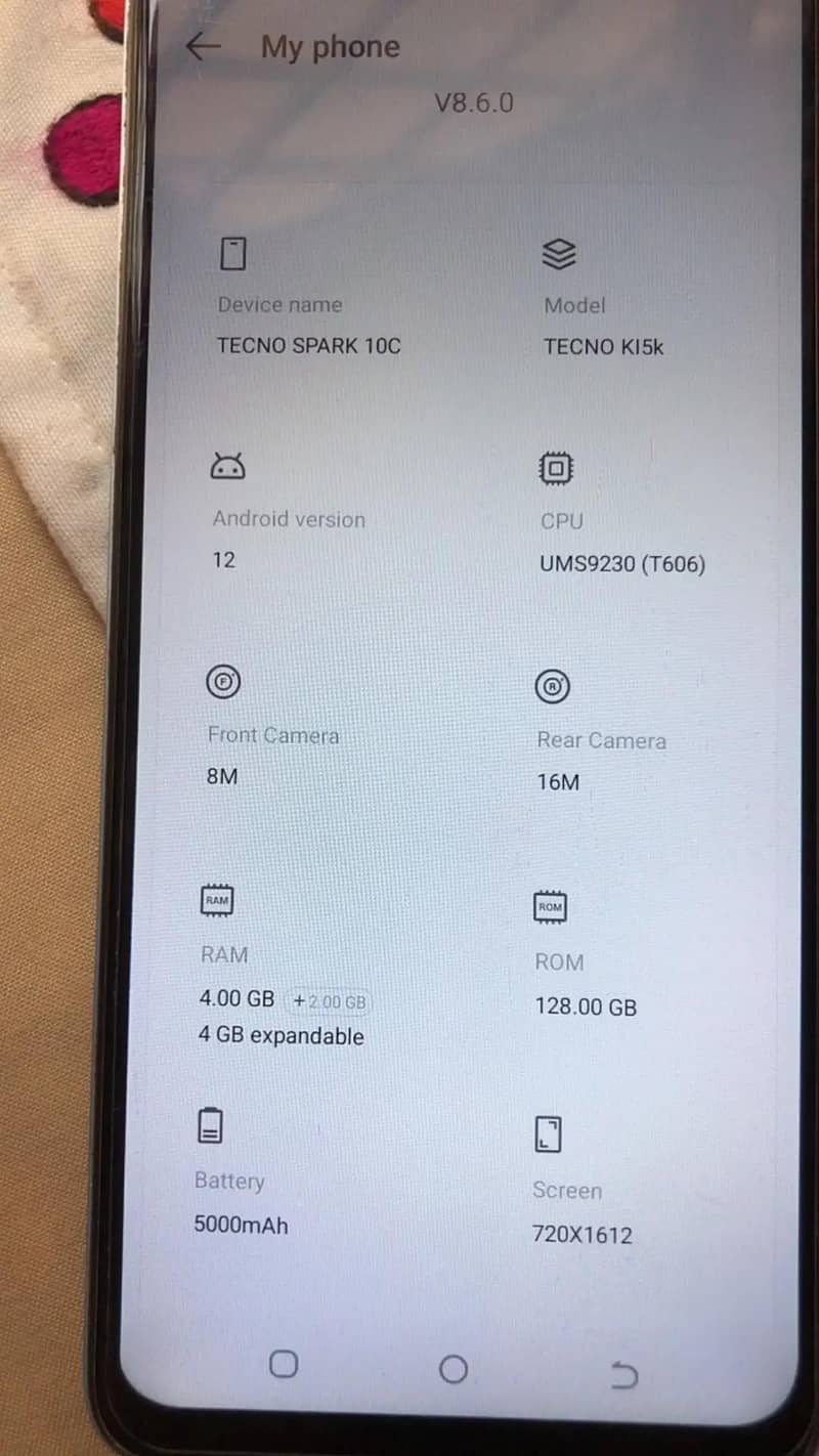 Tecno Spark 10C 1