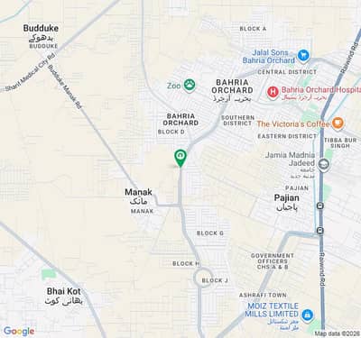 4 Marla Corner Commercial Plot For Sale Block J Bahria Orchard Lahore Phase2