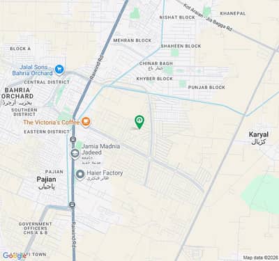5 Marla Commercial Plot Available For Sale In Bahria Orchard Phase 4 - Block G3