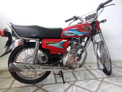 Honda CG 125 Model 2024 total genuine open biometric