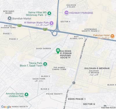 120 SQ YARDS PLOT FOR SELL IN PIR AHMED ZAMAN TOWN