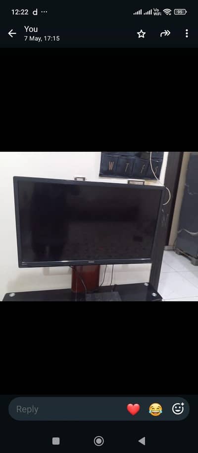 orient led with glass rack stand